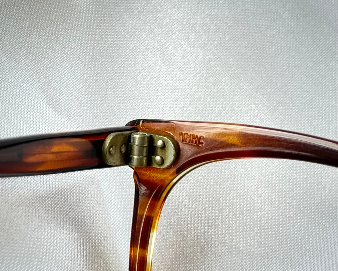 VINTAGE  Original 1960s NHHC LIGHT BROWN EYEGLASSES FRAME ENGLAND