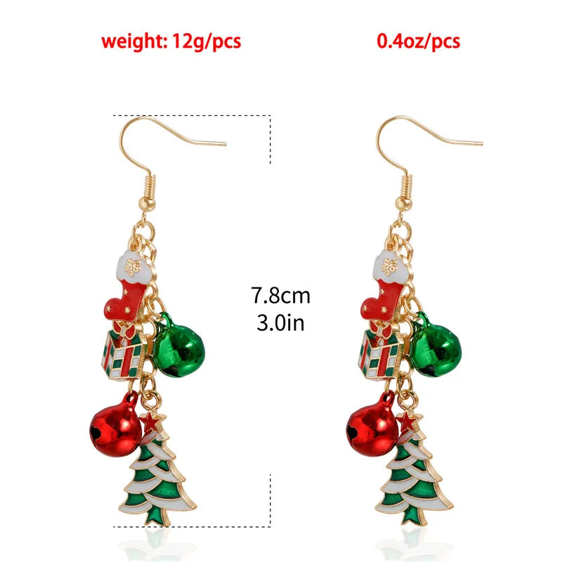 Holidays Clip on Earrings