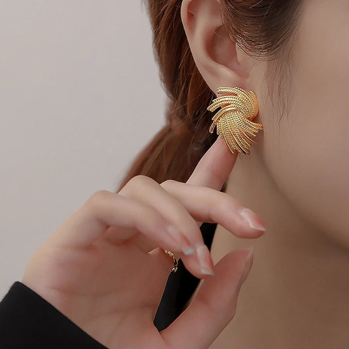 Twist Clip on Earrings