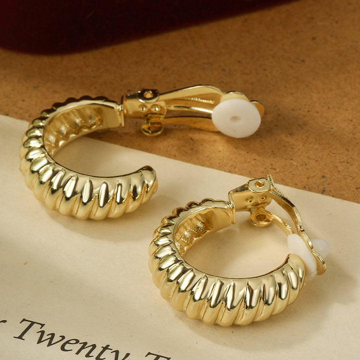 Small Hoop Clip on Earring