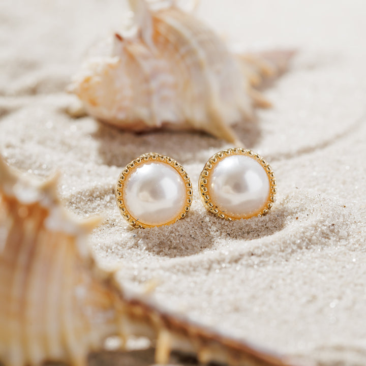 Elegant Pearl Style Clip on Earrings