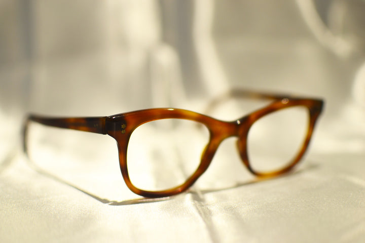 1950's Vintage eyeglasses horn rim frame France true vintage