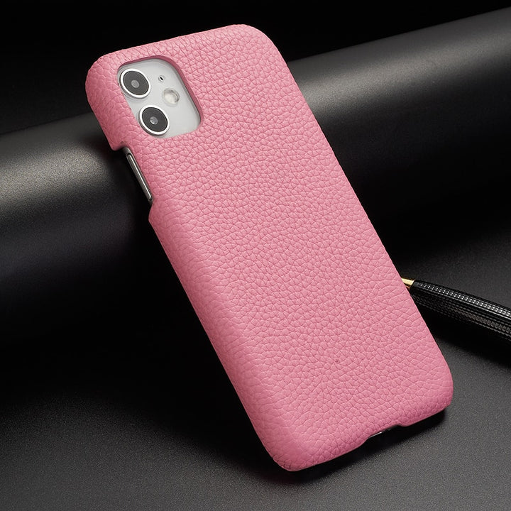 Genuine Leather iPhone Case for iPhone 14