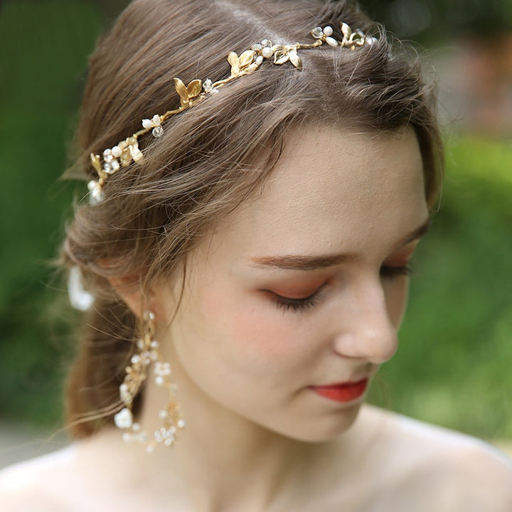 Handmade Bridal Crystal Headband