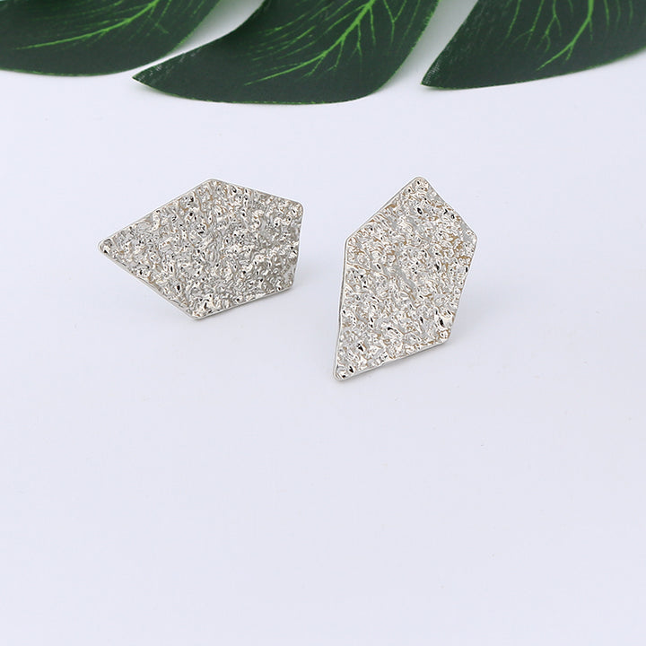 Natural Textured Clip on Earrings