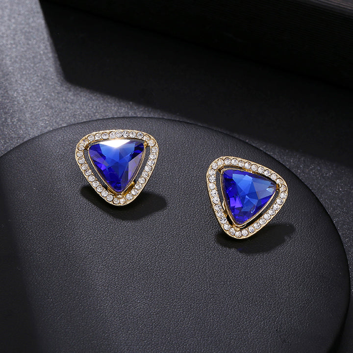 Classic Rhinestone Clip on Earrings