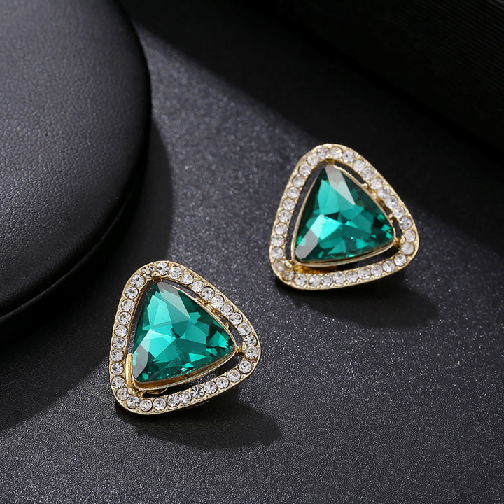 Classic Rhinestone Clip on Earrings