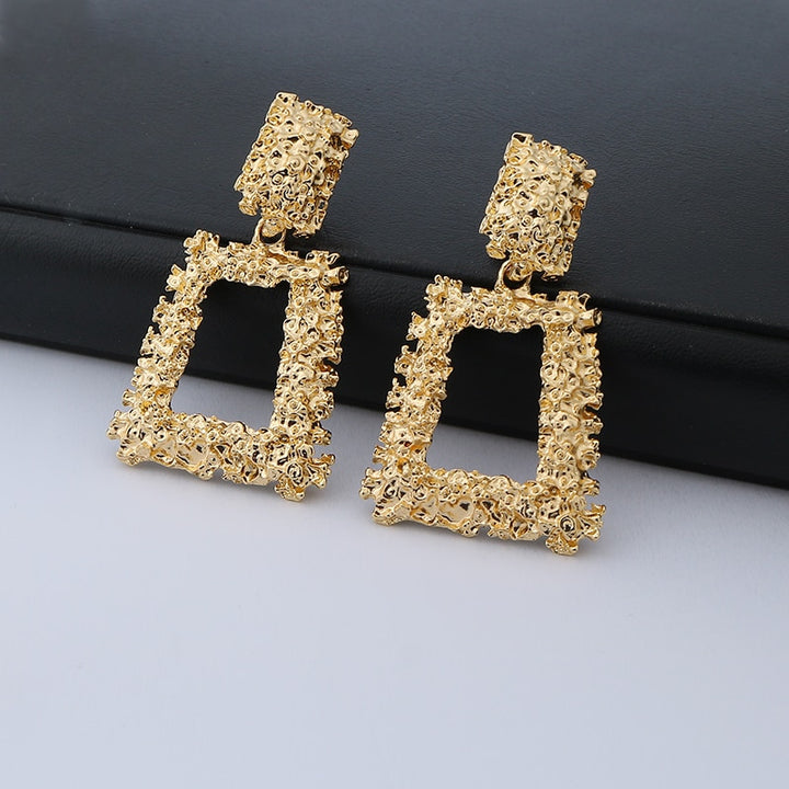 Vintage Large Clip On Earrings